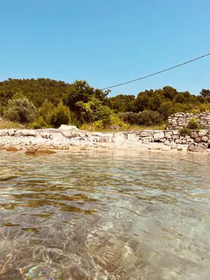 Baugrundstück 730 m², Insel Korčula - erste Reihe zum Meer - 3