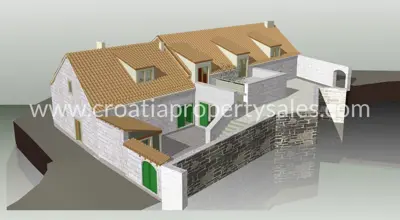 Old house 1,841 m², island of Brač - sea view - 6