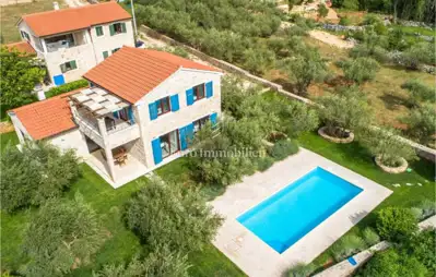 Villa 154 m², Krk - panoramski pogled na more - 18