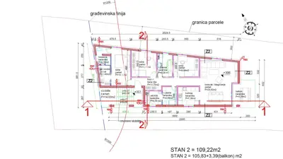 Apartment 124 m², Črnomerec - new build, 4 rooms - 18