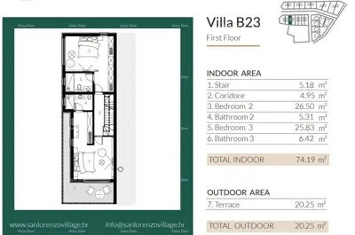 Villa 212 m², Lovrečica bei Umag - Pool und zwei Parkplätze - 13