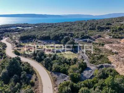 Grundstück, Otok Krk - Krk, freier Meerblick - 4