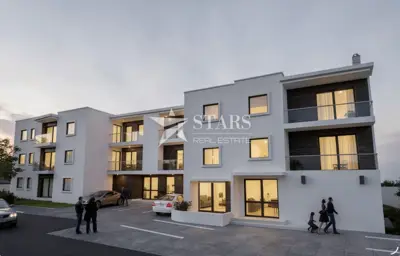 Wohnung 48,1 m², Tribalj - Neubau mit Balkon und Parkplatz