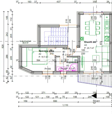 Wohnung 48,1 m², Tribalj - Neubau mit Balkon und Parkplatz - 6