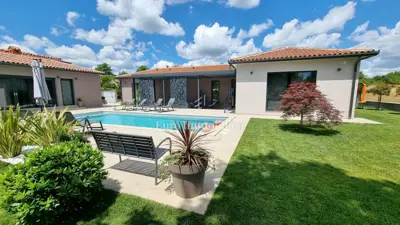 Luksuzno uređena villa s pomoćnim objektom, okolica Labina - 3