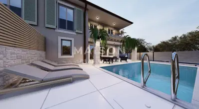 Malinska - semi-detached house with pool - 4