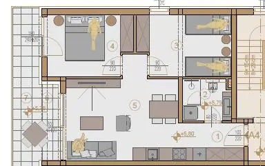 Apartment 57 m², Medulin - new build near the beach - 14