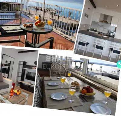 House 550 m², Maslenica - first row to the sea