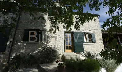 Brač, Dol, prodaja samostojeća kuća, bazen - 7