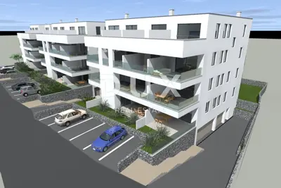 Wohnung 87 m², Povljana - Garten und Terrasse - 2