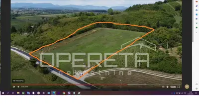 Građevinsko zemljište 6.791 m², Marija Gorica, pristupni put