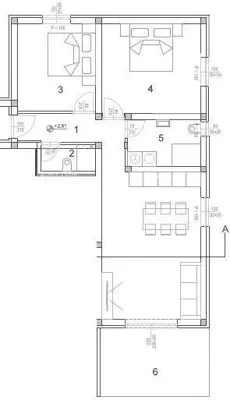 Apartment 78 m², Novigrad - 2 bedrooms, terrace - 4