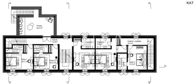 Haus 428 m², Barat - Rohbau, 6 Schlafzimmer - 7