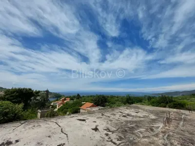 Geschäftsgebäude 180 m², Račišće, Blick auf das Meer und die Bucht - 6