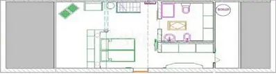 For sale, Pakoštane, two-story apartment, penthouse, fireplace, parking - 22