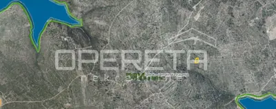 Poljoprivredno zemljište 1.136 m², Drvenik Veliki, pogled na more