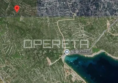 Poljoprivredno zemljište 1.136 m², Drvenik Veliki, pogled na more - 3