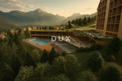 Land, Stari Laz - conceptual project for a boutique resort