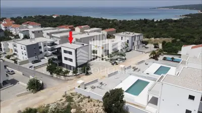 Novalja | Fully furnished apartment, 2 bedrooms | 300 m from the sea, 68 m²