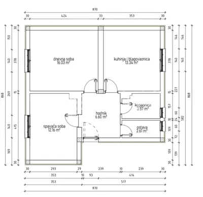 Apartment for sale in Gornji grad / Centar, 61 m² - 12