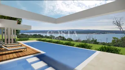 Building plot 679 m², Maslenica - panoramic sea views - 9