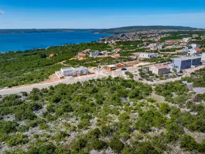 Building plot 679 m², Maslenica - panoramic sea views - 3