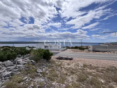 Building plot 679 m², Maslenica - panoramic sea views - 4