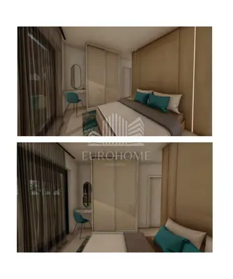 Wohnung 49 m², Vir - 2 Schlafzimmer, Garten 25 m² - 14