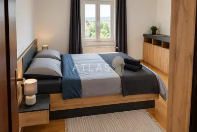 MALINSKA – 75 m², 2S POGLED NA MORE I PARKING - 11