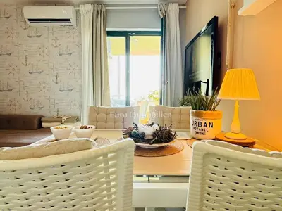 Apartman u Novalji, pogled na more i terasa - 4