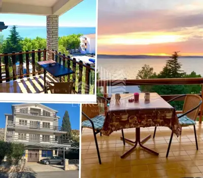 Kuća 696 m², Starigrad-Paklenica - 10 apartmana, 50 m od mora