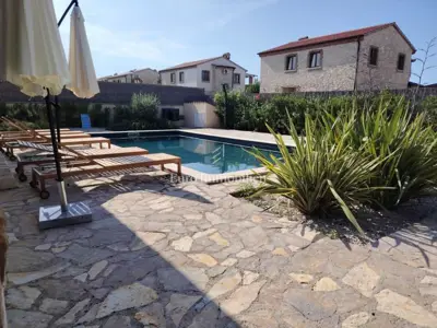 Villa in Svetvinčenat, beheizter Pool und authentischer istrischer Stil - 4