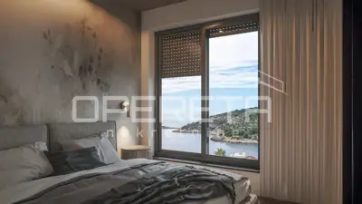 Apartment 90 m², Stivašnica - sea view and terrace - 4