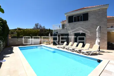 Haus mit Pool, Škrip auf Brač, ruhige Lage - 15