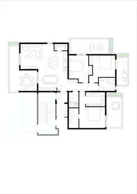 Penthouse 284 m², Seget Donji - privatna krovna terasa - 23