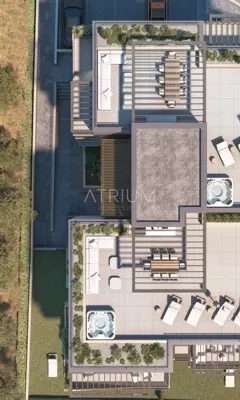 Penthouse 284 m², Seget Donji - privatna krovna terasa - 20