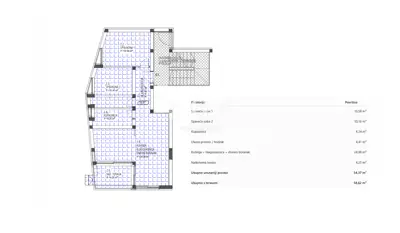Šibenik, Žaborić, 2-sobni stan, 74,58 m², vrt, 200 m od mora - 18
