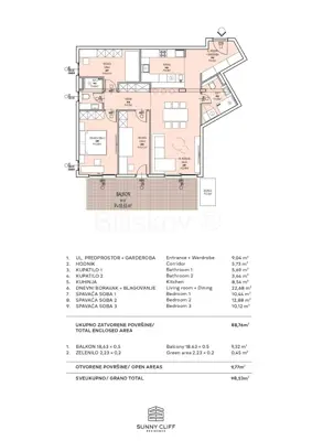 Apartment, Duilovo, Split – 3 bedrooms, comfortable, new building - 7