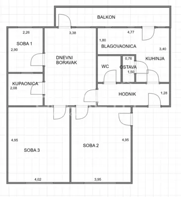 Prodaja, Stan, Trešnjevka, Mihovljanska, 4s, 99 m² - 20