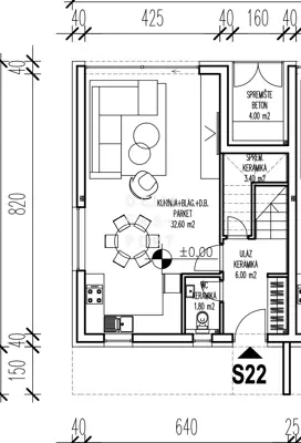 Centar, Maisonettewohnung in modernem Komplex, 118 m² - 12