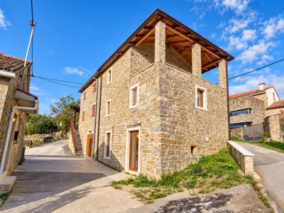House 150 m², Momjan - renovated stone house with sea view - 15