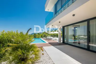 Vila 309 m², Veprinac - bazen i panoramski pogled na more - 5