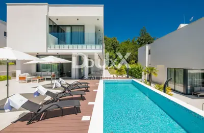 Vila 309 m², Veprinac - bazen i panoramski pogled na more - 7