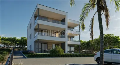 Verkauf, Pag, Mandre, Neubauwohnung 77,50 m², 1. Stock, Terrasse