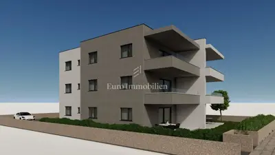Novalja – apartman u novogradnji s vrtom i pogledom na more - 13