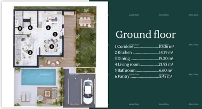 Villa 249 m², Lovrečica, Pool und Terrasse 57 m² - 2