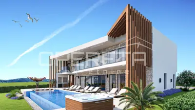 Villa 306 m², Kaštelir - sea view and infinity pool - 19