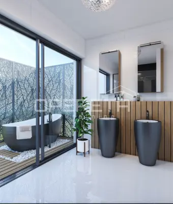 Villa 306 m², Kaštelir - sea view and infinity pool - 15