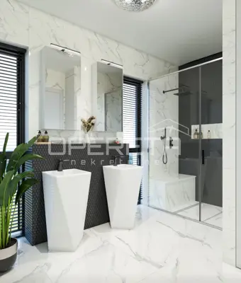 Villa 306 m², Kaštelir - sea view and infinity pool - 12