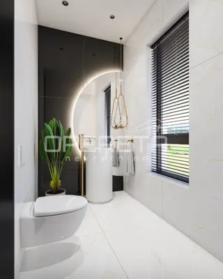 Villa 306 m², Kaštelir - sea view and infinity pool - 14